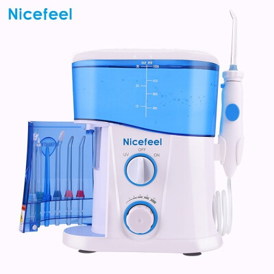 

Nicefeel Water Flosser Dental Oral Irrigator Teeth Cleaner Pick Spa Tooth Care Clean With 7 Multifunctional Tips For Family
