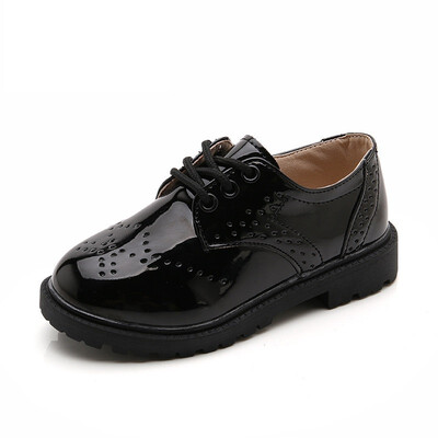 

New Spring Summer Autumn Kids Shoes For Boys Girls British Style Childrens Casual Sneakers PU Leather Fashion Shoes