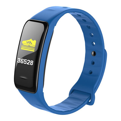 

Hot new C1Plus smart bracelet color screen heart rate monitoring Bluetooth step-by-step waterproof sports blood pressure bracelet