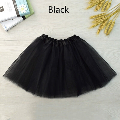

2018 New Fashion 12 Colors Baby Girl Child Baby Three-layer Mesh Dance Skirt Ballet Dress Puffy Skirt