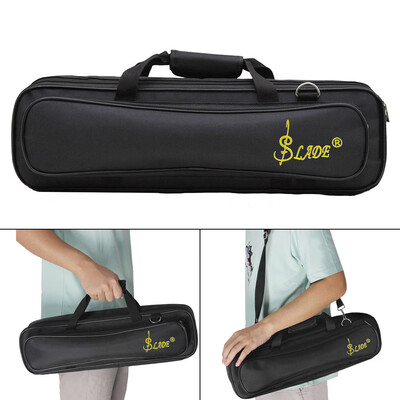 

LADE Padded Flute Bag Backpack Soft Case Lightweight with Carry Handle Shoulder Strap