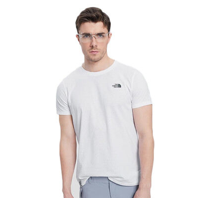 

North TheNorthFace Mens Outdoor Quick-drying Casual Short Sleeve T-Shirt NF0A3VRC White