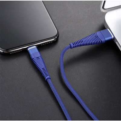 

Mzxtby 8Pin Phone Cable Fish Tail Spring Durable Cable Data Fast Charging For iPhone Xr Xs Max 7 8 10 ipad ipod Universal Cables