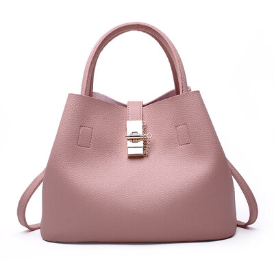 

New Style Women Fashion Color Clemence Bag Open Shoulder Soft Embossed Zipper Portable Bags Size 311823cm