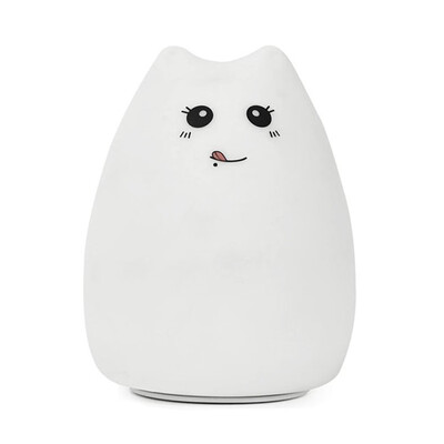 

UpperX LED night light Portable rechargeable USB baby nightlight with 7 colors Sensitive control pad for bedroom