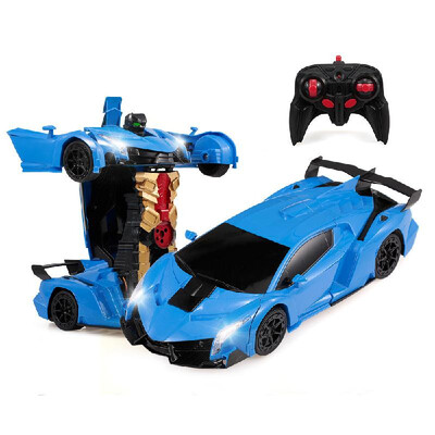 

112 24G 2WD One Key Transformation RC Stunt Car Robots Auto Demo Gesture Sensing RC Racing Car Toy for Kids