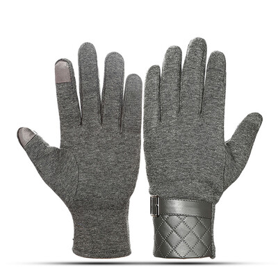 

Man Outdoor Winter Warm Soft Gloves Touch Screen Windproof Waterproof Gloves Winter Sports Texting Fleece Gloves Running Hiking Sk