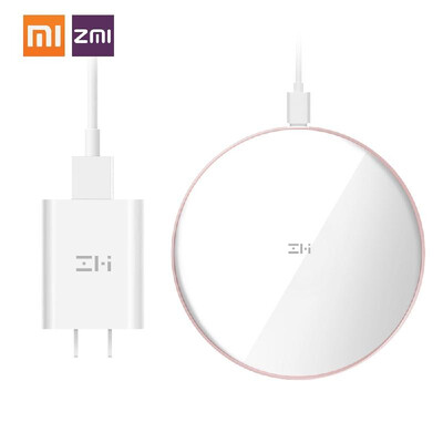 

Xiaomi ZMI Qi Wireless Charger Fast Charging Pad For iPhone XR XS MAX 8 Plus Samsung Note 8 S9 Plus S8 Plus S7 Edge 10W Max