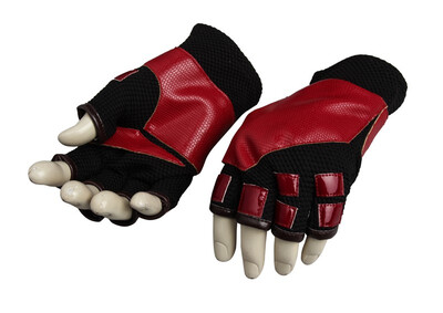 

Justice League Flash Cosplay Accessory Marvel Movie DC Superhero cosplay Accessories Flash Fancy leather cycling gloves