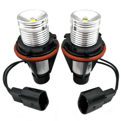 

2Pcs 5W 12 V LED Headlight Angel Eyes Ring Maker bulbs for BMW E87 E39 E60 E61 E63 E64 E65 E66 E53 E83 X3
