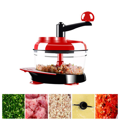 

Home Use Manual Operation Meat Vegetables Grinder Multi-functional Minced Beef Dishes Assistant Kitchen Cooking Tool