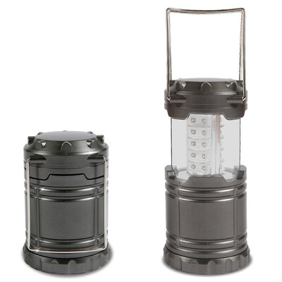 

Collapsible 30 LED Lightweight Portable Camping Lantern Hanging Tent Flashlight Light Emergencies Linternas For Hiking Camping