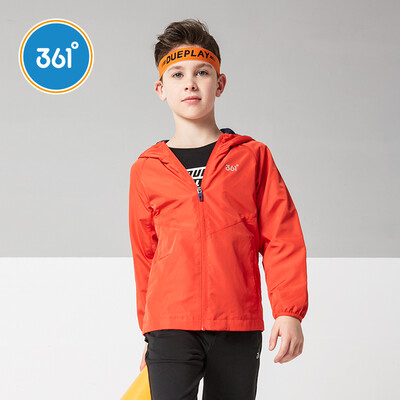

361° 361 childrens clothing boys jacket boys big boy woven jacket childrens jacket N51913601 flaming 130