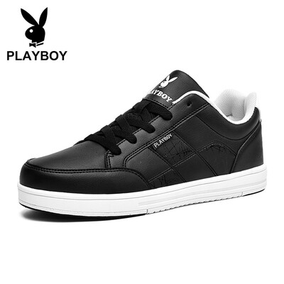 

Playboy PLAYBOY fashion sports running casual shoes mens low-cut tie wild DS87287 black 39