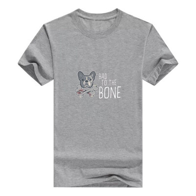 

French Bulldog Gifts Bad to The Bone Frenchie Juniors Mans t-Shirt