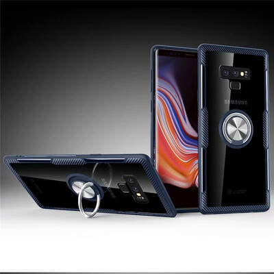 

Back Cover For Samsung Galaxy Note 9 Note9 Case Car Holder Stand PC TPU Ring Suction Bracket Made in Germany