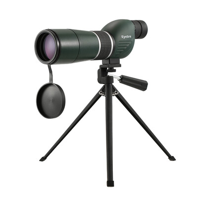 

15-45x60 Straight Angled Spotting Scope with Tripod Portable Travel Scope Monocular Telescope with Tripod Carry Case for Bird Wa