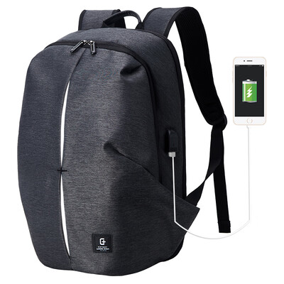 

SWISSGEAR computer bag multi-function shoulder fashion casual backpack bag water repellent external USB can be placed 156-inch notebook SA-9984C black