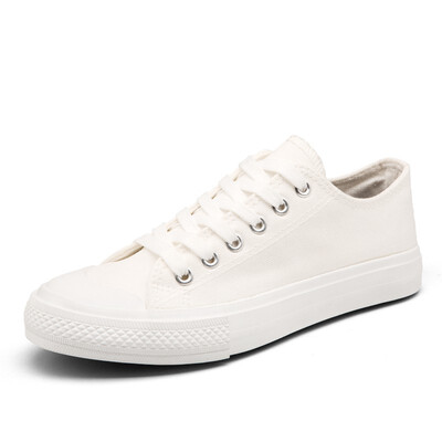 

Mens Canvas casual shoes Lace-up student shoes