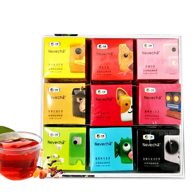 

Super Sale 9 Boxes Rose Flower White Tea Slimming Beauty Fruit Black Tea Green Tea for Women Girls New 5 bagsbox