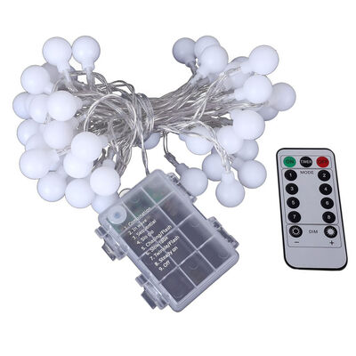 

UpperX LED Fairy String Lights Remote& Timer 16FT 50Leds 8 Modes Battery Operated Photo Clips Light Globe lights For Xmas Wedding