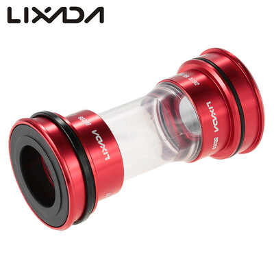 

Lixada Bottom Bracket 86-92mm Bike Bicycle Axis MTB Road Cycling Threadless Bottom Bracket CNC Aluminum Alloy BB for SHIMANO for