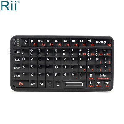 

Rii i5BT518 Mini Bluetooth Wireless Keyboard Air Mouse for Android TV BoxMini PCLaptopTabletsSmart Phones