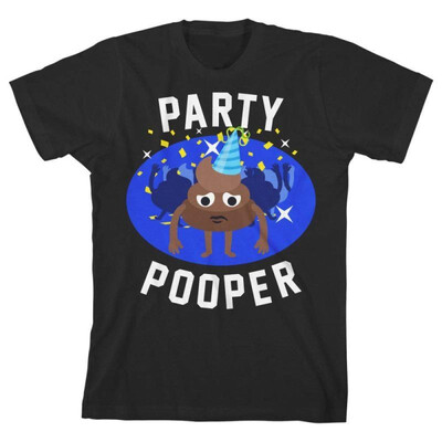 

Emojione Party Pooper Tee