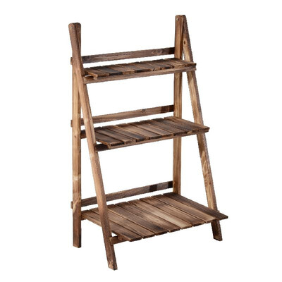 

Wooden 3-Tier Plant Stand 24 Inch Ladder