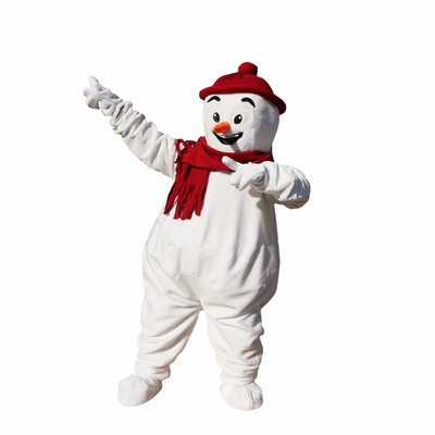 

LangtengSnowman Mascot Cartoon Costume Cosplay Party Halloween Christmas Festival Performance