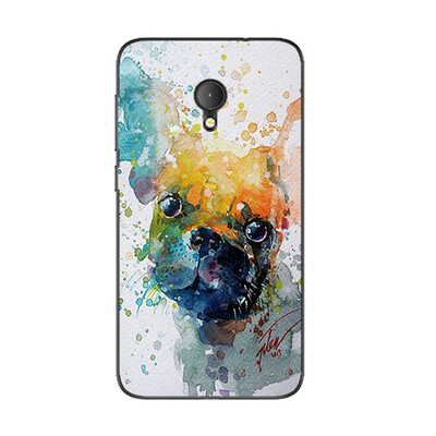 

TPU Soft Phone Case for Vodafone smart N9 lite VDF620 Back Cover Rose Colored plum deer style