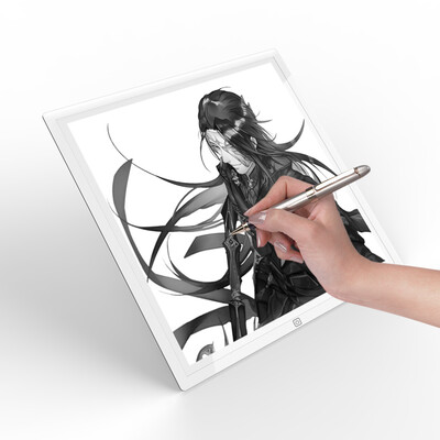 

Ultra-Thin Portable LED Light Pad Tracer Stepless Dimming Artcraft Tracing Light Box Copy Board Tablet for Artists Adults kids Stu
