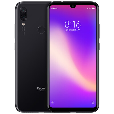 

Millet red rice Redmi Note7Pro AI double camera 6GB128GB bright black full Netcom 4G dual card dual standby drop screen camera game mobile phone