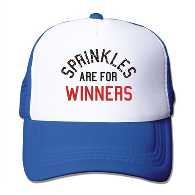 

Fdreattyuny Sprinkles Are For Winners Fashion Baseball Cap For Men&Women Adjustable Mesh Trucker Hat