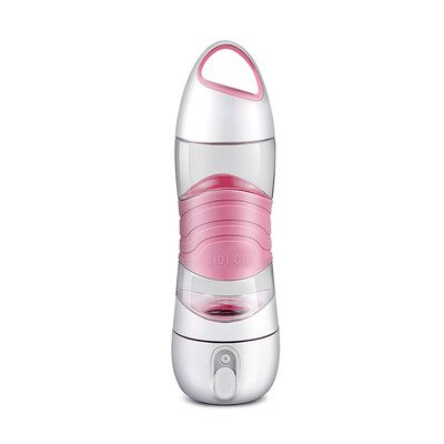 

4 In 1 Smart Water Bottle DIDI Sports Beauty Spray Cup Moisturizing Skin SOS Warning Light 2 Hours Reminder Drinking Cool Mist Hum