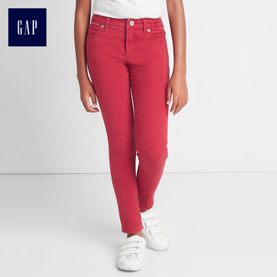 

GAP flagship store childrens clothing girls comfortable red sanded casual pants trousers 161118 positive red 120cm 7