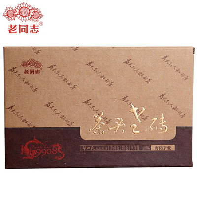 

Haiwan 2018 Chinese Puer Tea 9908 Cha Tou Old Brick Shou Puerh 500g