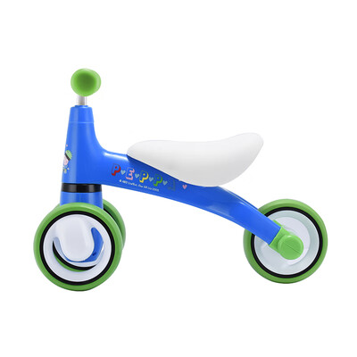 

Lebei children scooter walker 1-3 years old slide car baby yo car child balance car no pedal blue pig Peggy genuine authorized