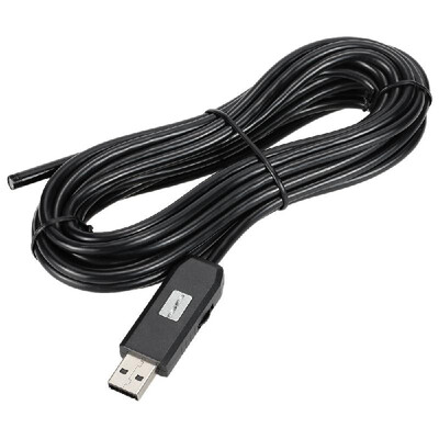 

OWSOO 6 LED 7MM Lens Endoscope IP67 Waterproof Inspection Borescope USB Wire Snake Tube Camera 6LEDS for OTG Compatible Android Sm