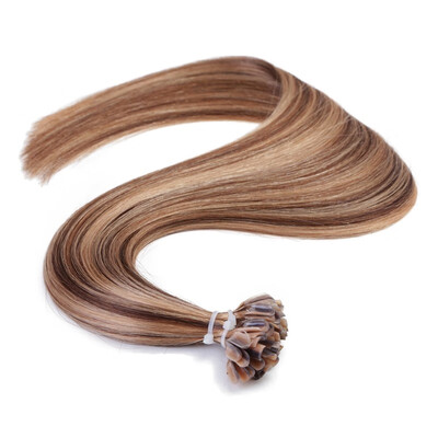 

Neitsi 16inch 25 Strands U Tip Hair Extensions Keratin Fusion Human Hair Extensions Straight