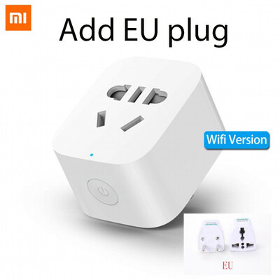

2019 New Arrive Xiaomi Mijia WiFi Mi Smart Socket Plug WiFi Version Wireless Remote Socket Adaptor Power on&off with phone