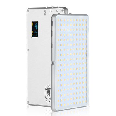 

Sidande X180 LED fill light small portable mini indoor&outdoor camera camera video live video beauty portrait wedding lighting soft light wedding