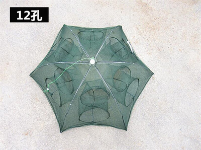 

Folding fishing nets 12 entrances