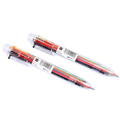

ZNCI 6 color ballpoint pen 2PCs