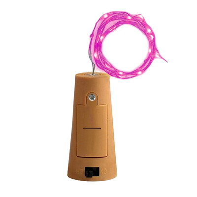 

Wine Bottle Cork Lights Sliver Wire String Lights Romantic for Wedding Festival Party Decor