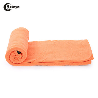 

CLEYE Outdoor Ultralight Portable Warm Polyester Polar Fleece Sleeping Bag for Camping Hiking Travel