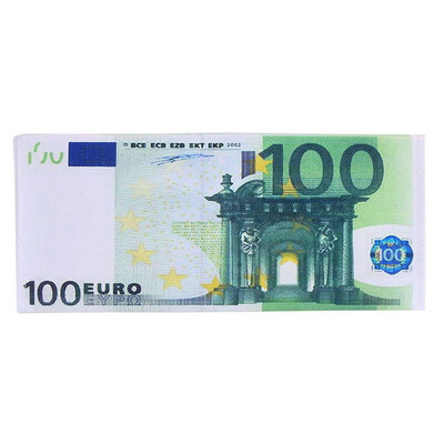 

Dollars Euro Pounds Canvas Wallet Bill Design Mens Billfold Wallets Fashion Card Holder