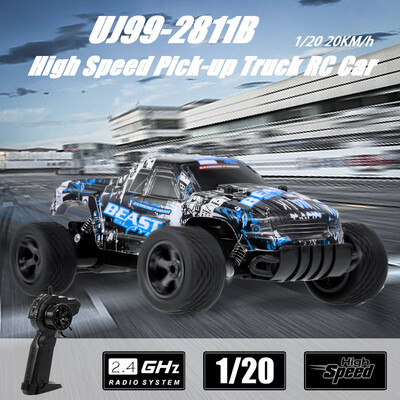 

UJ99-2811B 120 24G 20KMh High Speed Pick-up Truck RC Car Kids Toy Gift