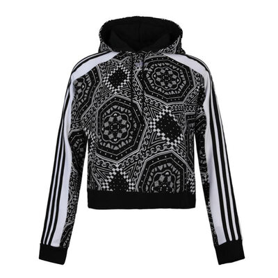 

Angelababy with the same paragraph Adidas ADIDAS clover womens clover series CROPPED HOODIE sports pullover DX1158 38 yards