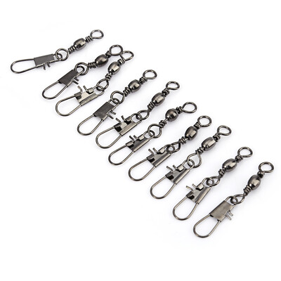 

50pcs Stainless Steel Lure Fishing Connector Camping Accessories